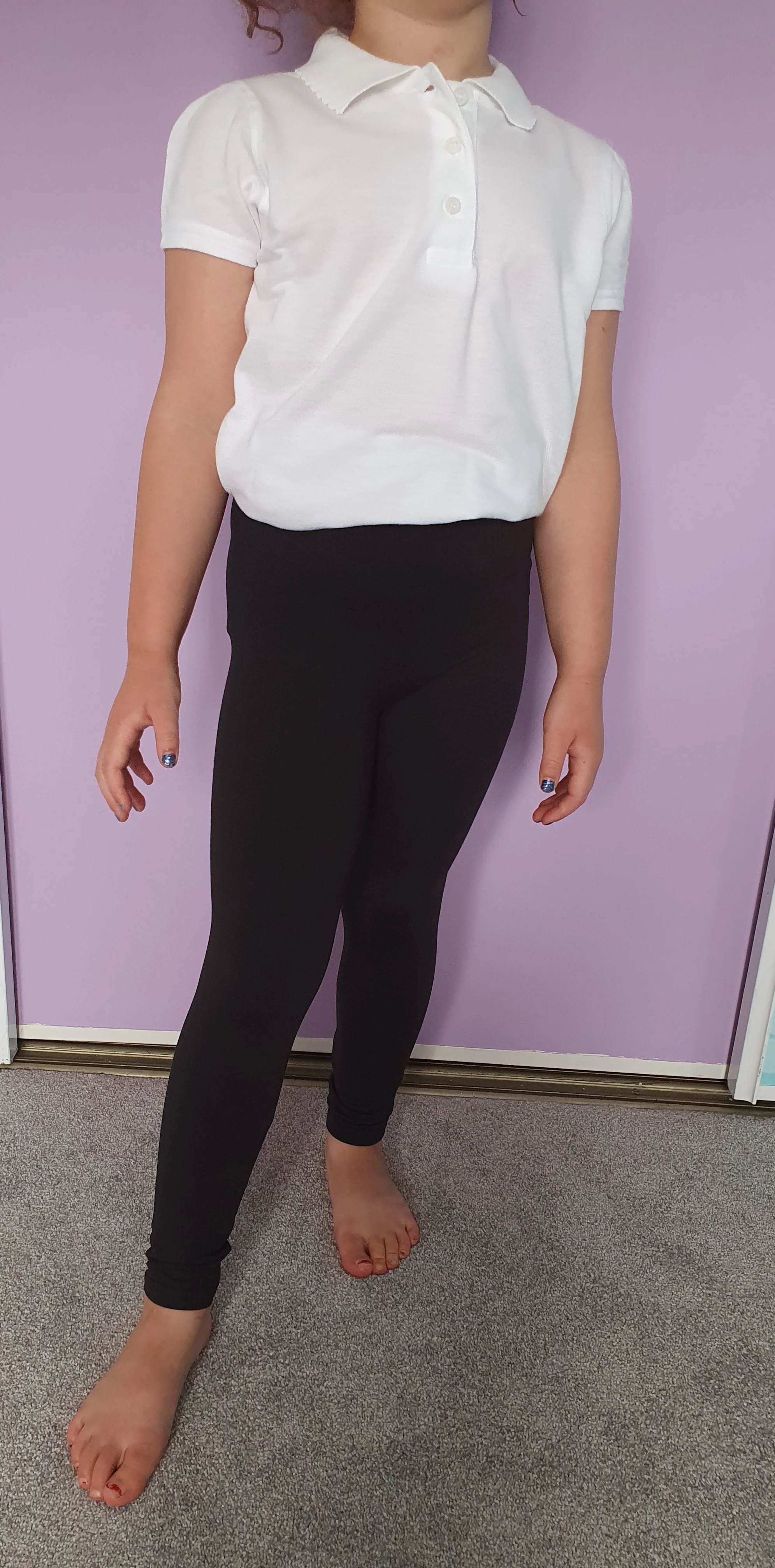 24/7 Full Length Leggings - Black (Adults & Kids) - Image 5