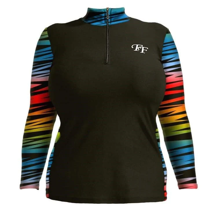 Rainbow Zebra Base Layers - Adult - Image 4