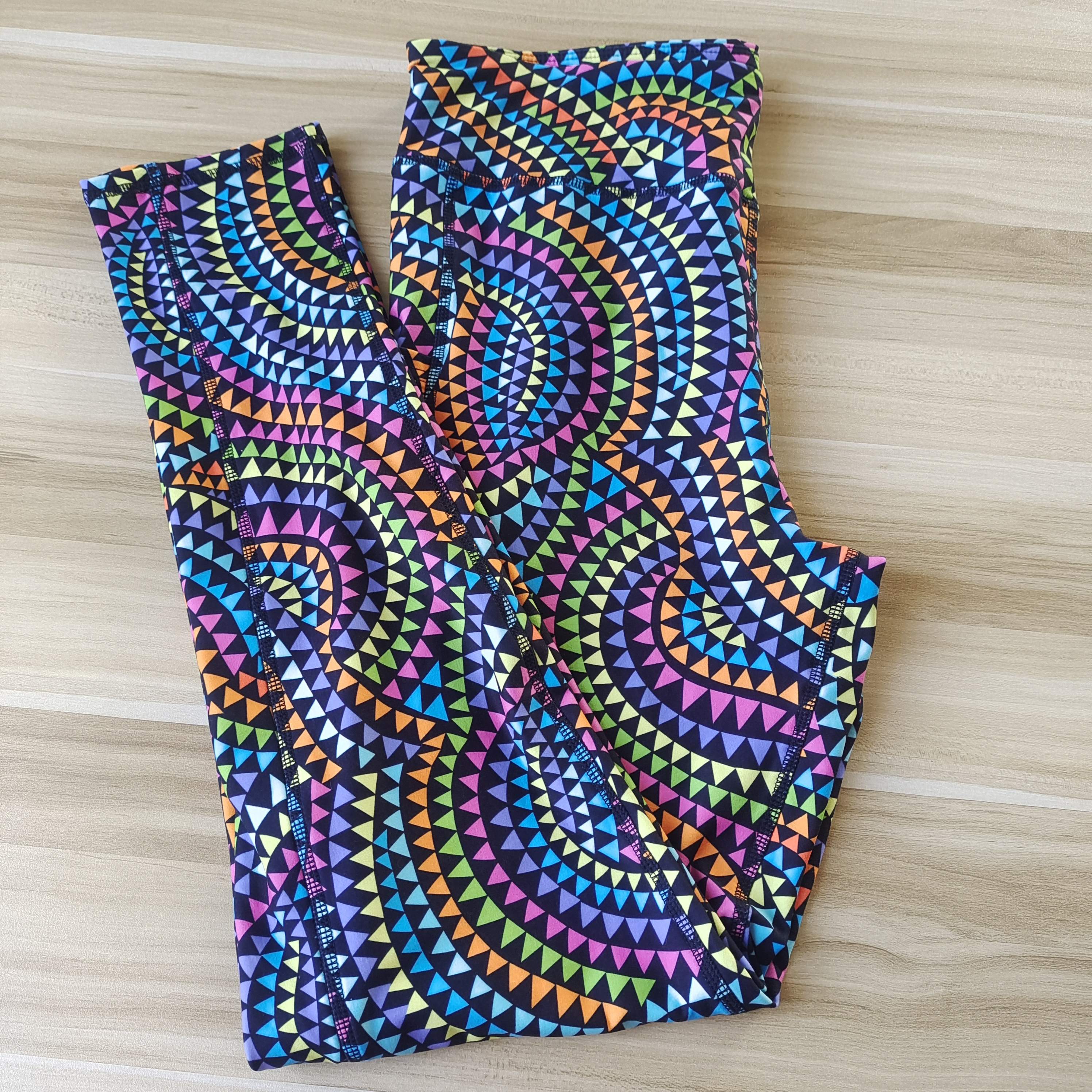 SCULPT Yoga Full Length Leggings- Night & Day Abstract - Image 3
